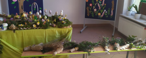 Szkolny kiermasz wielkanocny