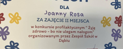 Żyję zdrowo - bo nie ulegam nałogom