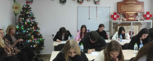 Udział szkoły w etapie okręgowym Olimpiady Zdrowia