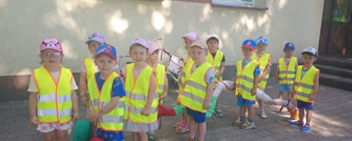 Bezpieczne wakacje - przedszkolaki bezpieczne w ruchu drogowym