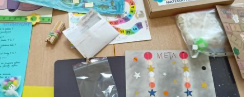 "Rosnę z matematyką" - gminny konkurs "Matematyczna Gra Planszowa"